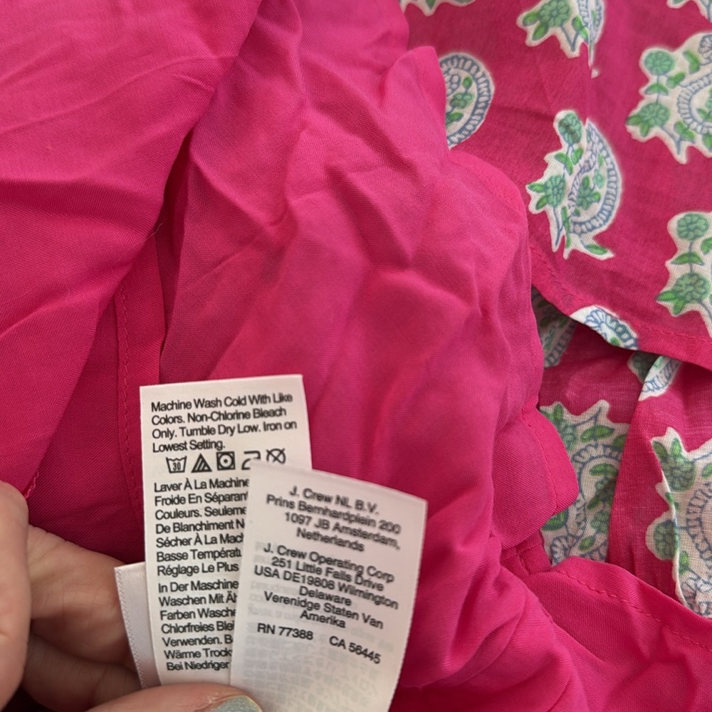 NWT JCrew and SZ Blockprints Summer dress - Picture 10 of 12